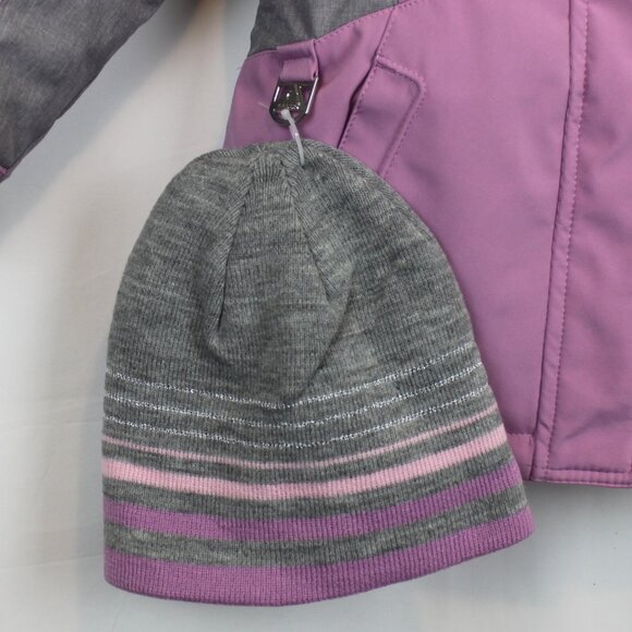 Gerry Girls Rouge Purple 3 in 1 Thick Puffy Jacket Set - Picture 9 of 16